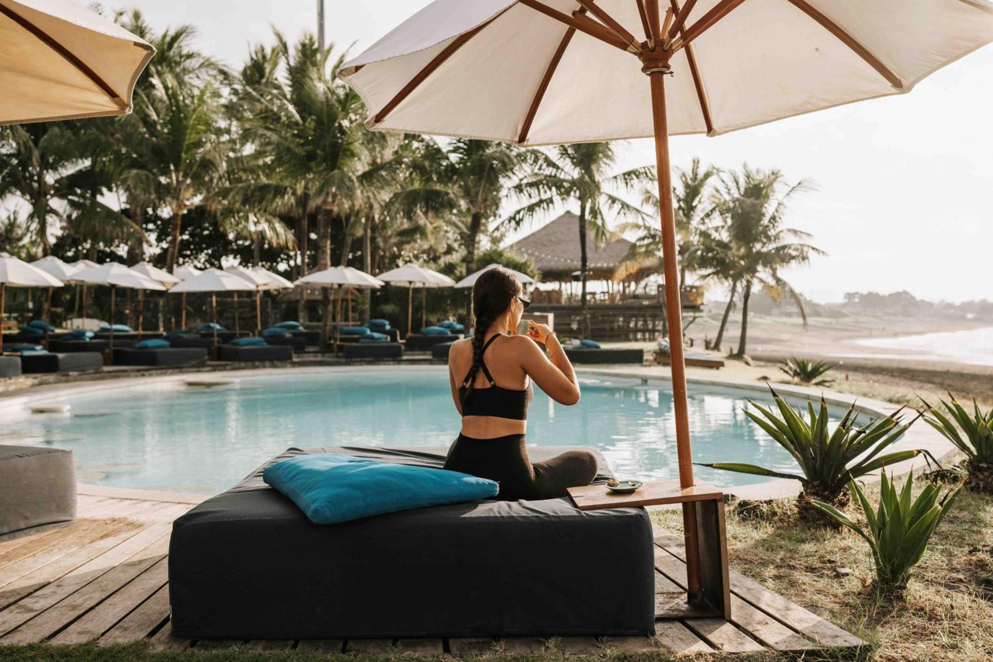 Hotel Komune&Beach Club Bali Keramas Exterior foto